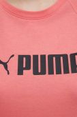 Тренувальна футболка Puma Fit Logo колір рожевий