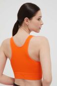 Спортивний бюстгальтер Puma Infuse Evoknit колір помаранчевий однотонний