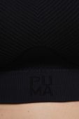 Спортивний бюстгальтер Puma Infuse Evoknit колір чорний однотонний Спортивний бюстгальтер Puma Infuse Evoknit колір чорний однотонний
