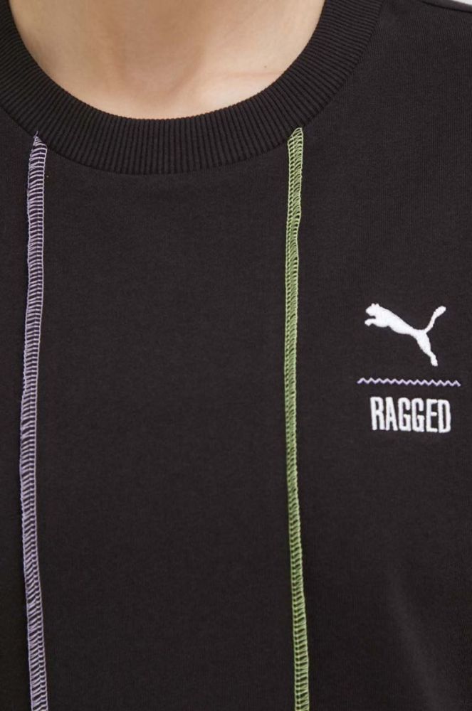 Бавовняна футболка Puma X The Ragged Priest колір чорний фото 5