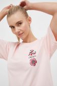 Бавовняна футболка Puma X LIBERTY колір рожевий