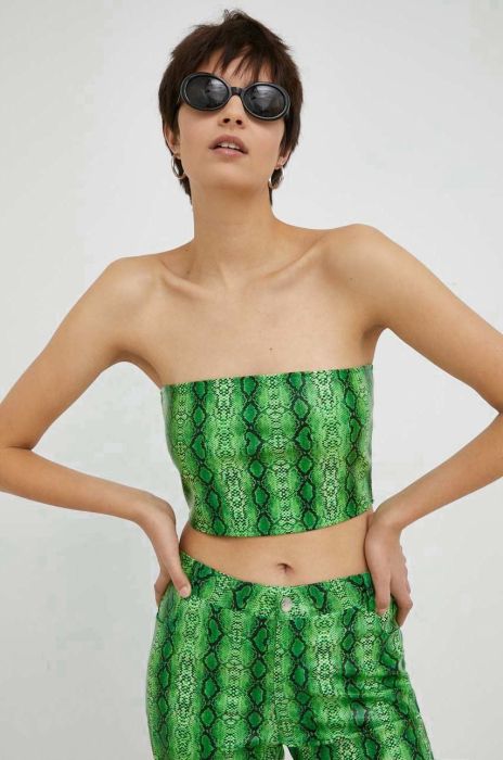 Топ R?sum? жіночий колір зелений (2909902)