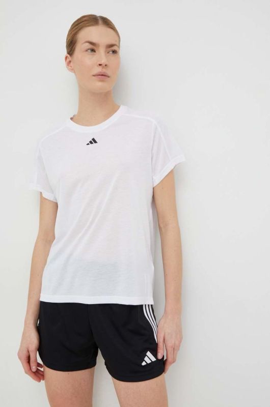 Тренувальна футболка adidas Performance Training Essentials колір білий