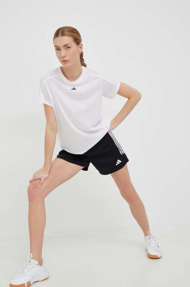 Тренувальна футболка adidas Performance Training Essentials колір білий фото 2