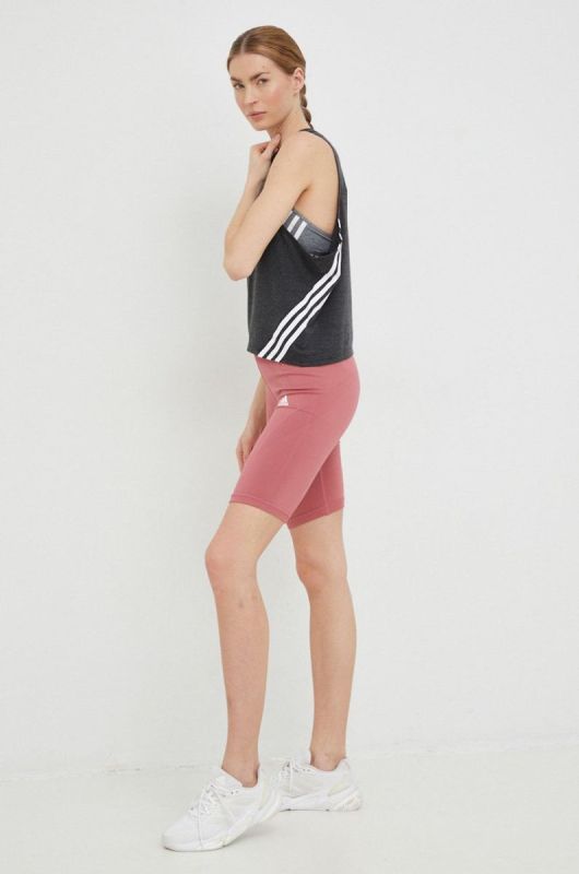 Топ для тренувань adidas Performance Train Icons колір сірий фото 2