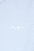 Бавовняна футболка Pepe Jeans Bloom колір блакитний