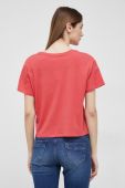 Бавовняна футболка Pepe Jeans Wimani колір червоний