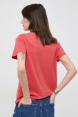Бавовняна футболка Pepe Jeans Wendy Chest колір червоний