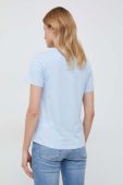 Бавовняна футболка Pepe Jeans колір блакитний (2975834)