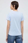 Бавовняна футболка Pepe Jeans Wendy колір блакитний