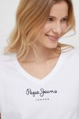 Бавовняна футболка Pepe Jeans Wendy колір білий (2976775)