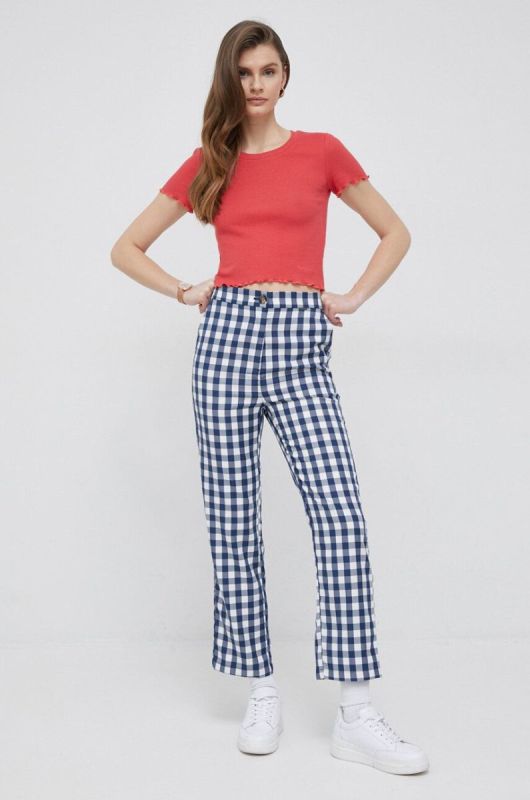 Футболка Pepe Jeans Cara жіноча колір червоний фото 2