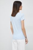 Бавовняна футболка Pepe Jeans Mery колір блакитний