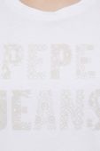 Бавовняна футболка Pepe Jeans колір білий (3171135)