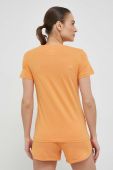 Бавовняна футболка Reebok колір помаранчевий