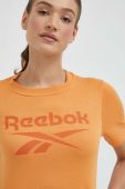 Футболка Reebok жіночий колір помаранчевий