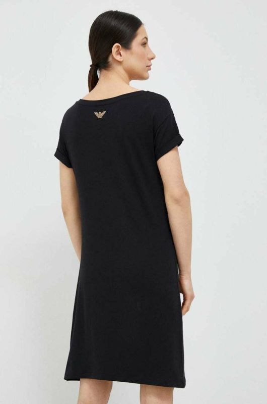 Сукня EA7 Emporio Armani колір чорний фото 3