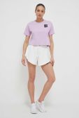 Бавовняна футболка The North Face колір фіолетовий (3222301)