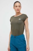 Спортивна футболка The North Face Tanken колір зелений