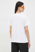 Бавовняна футболка Liu Jo колір білий (3075529)