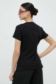 Бавовняна футболка Liu Jo колір чорний (2932667)