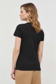 Бавовняна футболка Liu Jo колір чорний (2917857)