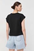 Бавовняна футболка Liu Jo колір чорний (3107098)