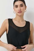 Топ Liu Jo жіночий колір чорний (3009637)