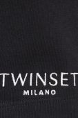 Бавовняна футболка Twinset колір чорний (3220515)
