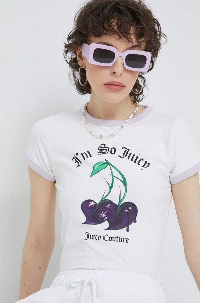 Футболка Juicy Couture жіночий колір білий (3091289)