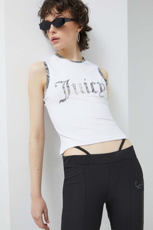 Топ Juicy Couture жіночий колір білий