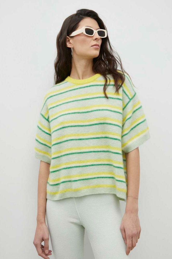 Вовняний светр American Vintage жіночий колір барвистий