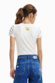 Футболка Desigual жіночий колір білий (3037059)