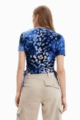 Футболка Desigual жіночий колір блакитний (3046854)