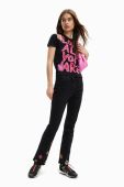 Футболка Desigual жіночий колір чорний (3037108)