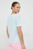 Бавовняна футболка Billabong колір блакитний (2967048)