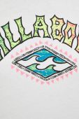Бавовняна футболка Billabong колір білий