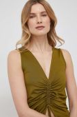 Топ Sisley жіночий колір зелений (3079149)