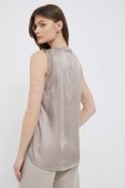 Блузка Sisley жіноча колір бежевий однотонна (3174348)