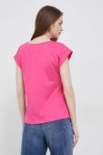 Бавовняна футболка Pennyblack Orgoglio колір рожевий