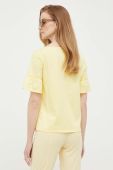 Бавовняна футболка Pennyblack колір жовтий