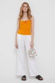 Топ Sisley жіночий колір помаранчевий (3283216)