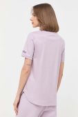 Футболка Max Mara Leisure жіночий колір фіолетовий