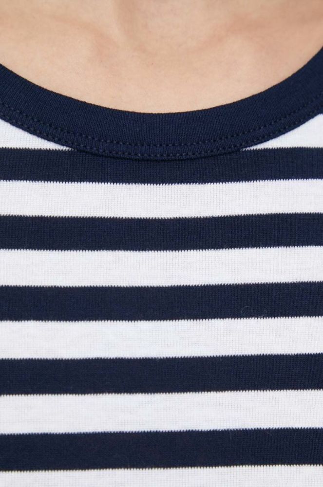 Бавовняна футболка United Colors of Benetton колір синій (2924262) фото 5