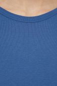 Бавовняна футболка United Colors of Benetton колір синій (3072268)