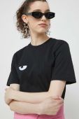 Бавовняна футболка Chiara Ferragni колір чорний (3046925)