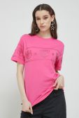 Бавовняна футболка Chiara Ferragni колір рожевий (3046956)