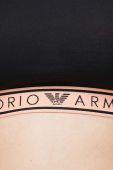 Топ Emporio Armani Underwear жіночий колір чорний півгольф