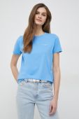 Футболка Tommy Hilfiger жіночий колір блакитний (3005085)