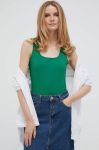 Топ United Colors of Benetton жіночий колір зелений (3311187)